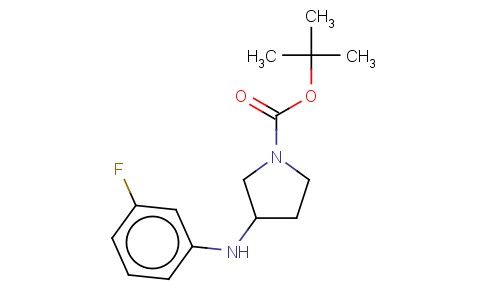 3-(3-FLUORO-PHENYLAMINO)-PYRROLIDINE-1-CARBOXYLIC ACID TERT-BUTYL ESTER